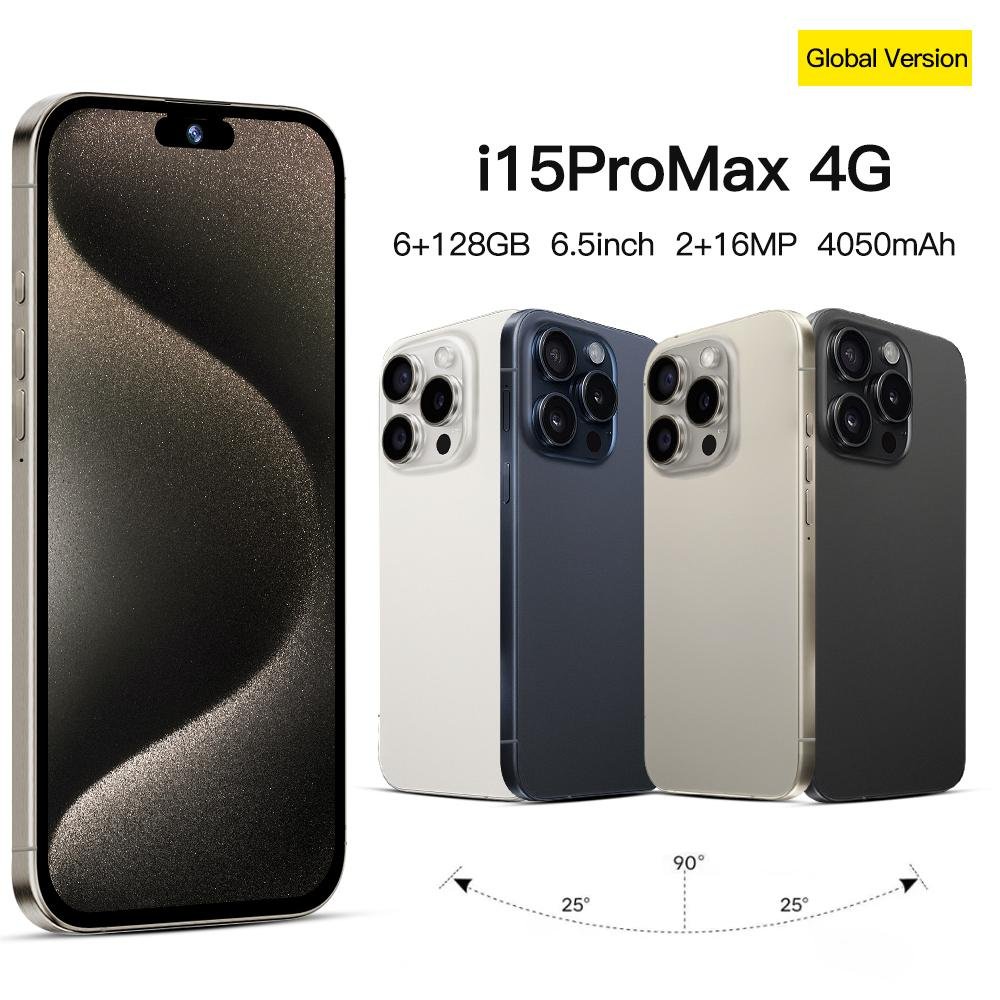 Wholesale I For Phone 15 Pro Max 5G Smartphone Telefone Cell Phones Smartphone i16 i14 Android Feature Gaming Mobile Phones